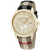 Horlogeband Burberry BU10001 Leder/Textiel Multicolor 20mm