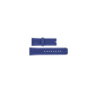 Horlogeband Burberry BU7711 / BU7714 Rubber Blauw 24mm
