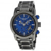 Horlogeband Burberry BU7718 Staal Zwart 24mm