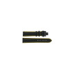 Horlogeband Certina C0344533636700A / C600020871 Leder Zwart 20mm