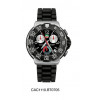 Horlogeband Tag Heuer CAC1110 / BT0705 Rubber Zwart 20mm