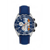Horlogeband Tag Heuer CAZ101N / BC0933 Leder/Kunststof Blauw 21.5mm