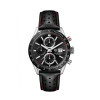 Horlogeband Tag Heuer CW2119 / FC6254 Leder Zwart 22mm