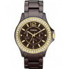 Horlogeband Fossil CE1044 Keramiek Bruin 18mm