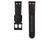 Horlogeband TW Steel CEB115 Leder Zwart 22mm