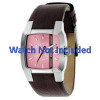 Horlogeband Diesel DZ5100 Leder Bruin 18mm