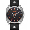 Horlogeband Diesel DZ1578 Leder Zwart 24mm