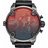 Horlogeband Diesel DZ7334 Leder Zwart 24mm