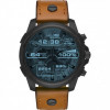 Horlogeband Diesel DZT2002 Leder Bruin 24mm