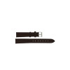 Horlogeband Universeel E035-XL Leder Bruin 16mm