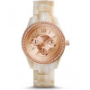 Horlogeband Fossil ES3578 Kunststof/Plastic Beige 18mm
