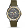 Horlogeband Fossil ES3833 Leder Groen 18mm