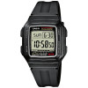 Horlogeband Casio F-201 / F-201W / 10075268 Kunststof/Plastic Zwart 18mm