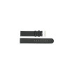 Horlogeband Universeel F100 Leder Zwart 18mm