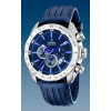 Horlogeband Festina F16489/B Leder Blauw 25mm