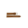 Horlogeband Universeel F412 Leder Cognac 18mm
