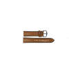Horlogeband Fossil FS5151 Leder Bruin 22mm