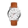 Horlogeband Fossil FS5343 Leder Cognac 22mm