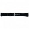 Horlogeband Universeel SL100 Silicoon Zwart 18mm