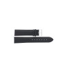 Horlogeband Universeel H010-XL Leder Zwart 22mm