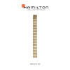 Horlogeband Hamilton H600.243.100 / STAAL Staal Doublé 17mm