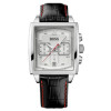 Horlogeband Hugo Boss HB-87-1-14-2418 / HB659302198 Leder Zwart
