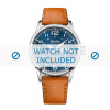 Horlogeband Hugo Boss HB-279-1-14-2872 / HB1513331 / HB659302688 Leder Bruin 22mm