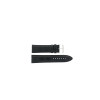 Horlogeband Universeel I148 Leder Zwart 24mm