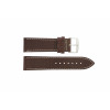 Horlogeband Universeel I320 Leder Bruin 24mm