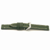 Horlogeband Universeel 91330.11.22 Leder Groen 22mm
