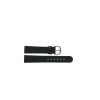 Horlogeband Danish Design IQ12Q832 Leder Zwart 18mm