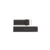 Horlogeband Universeel J310 Leder Bruin 26mm