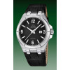 Horlogeband Jaguar J666-4 / J666-5 / J666-7 / J667 Leder Zwart 28mm