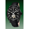 Horlogeband Jaguar J813.A Leder Zwart