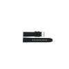 Horlogeband Universeel JD143 Silicoon Zwart 22mm