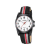 Horlogeband Calypso K5707-8 Leder/Textiel Zwart