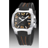 Horlogeband Lotus 15507/6 Leder Zwart 18mm