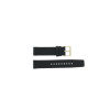 Horlogeband Marc by Marc Jacobs MBM1264 Leder Zwart 20mm