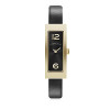 Horlogeband Marc by Marc Jacobs MBM1295 Leder Zwart 10mm