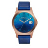 Horlogeband Marc by Marc Jacobs MBM1321 Leder Blauw 18mm