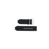 Horlogeband Marc by Marc Jacobs MJ1439 Leder Zwart 16mm