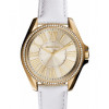 Horlogeband Michael Kors MK2394 Leder Wit 18mm