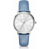 Horlogeband Michael Kors MK2495 Leder Blauw 18mm