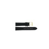 Horlogeband Michael Kors MK2747 / Pyper Leder Zwart 18mm