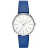 Horlogeband Michael Kors MK2845 Leder Blauw 18mm