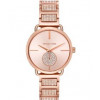 Horlogeband Michael Kors MK3853 Roestvrij staal (RVS) Rosé 16mm