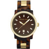Horlogeband Michael Kors MK5714 Kunststof/Plastic Bruin 18mm