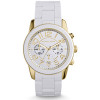 Horlogeband Michael Kors MK5889 Silicoon Wit 22mm