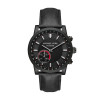 Horlogeband Michael Kors MKT4025 Leder Zwart 22mm