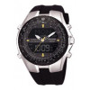 Horlogeband Pulsar NX14-X00101 Silicoon Zwart